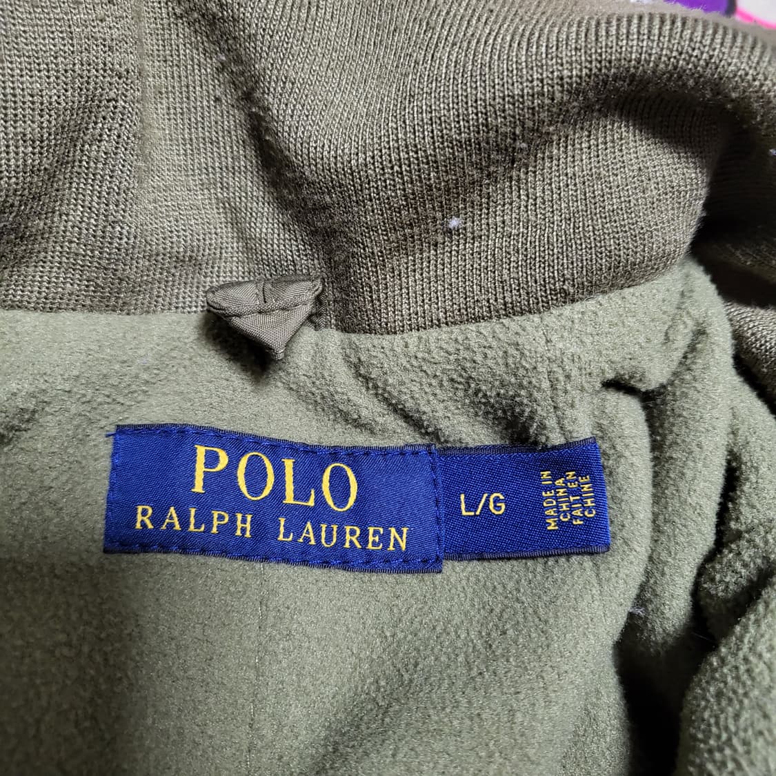 폴로 폴리쉘 자켓 상품이미지3