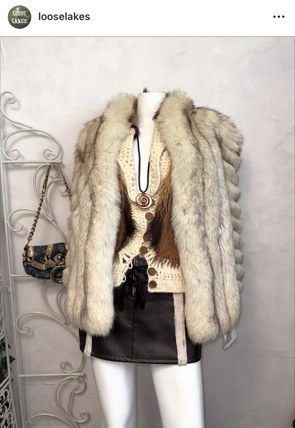 루즈레이크 일본빈티지 대대장 사가폭스st 퍼 자켓 상품이미지4