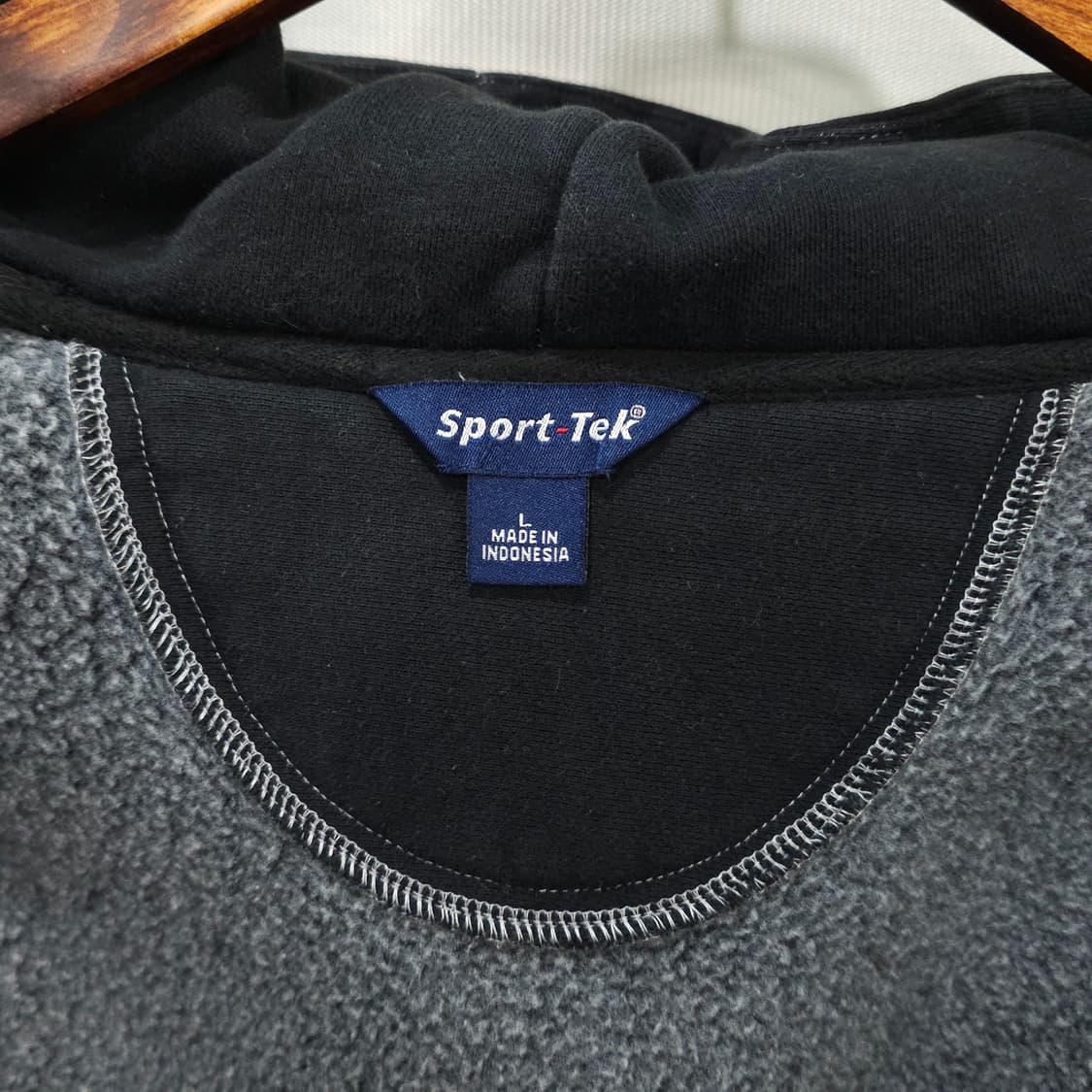 sport-tek 빈티지 후드집업- L 상품이미지8