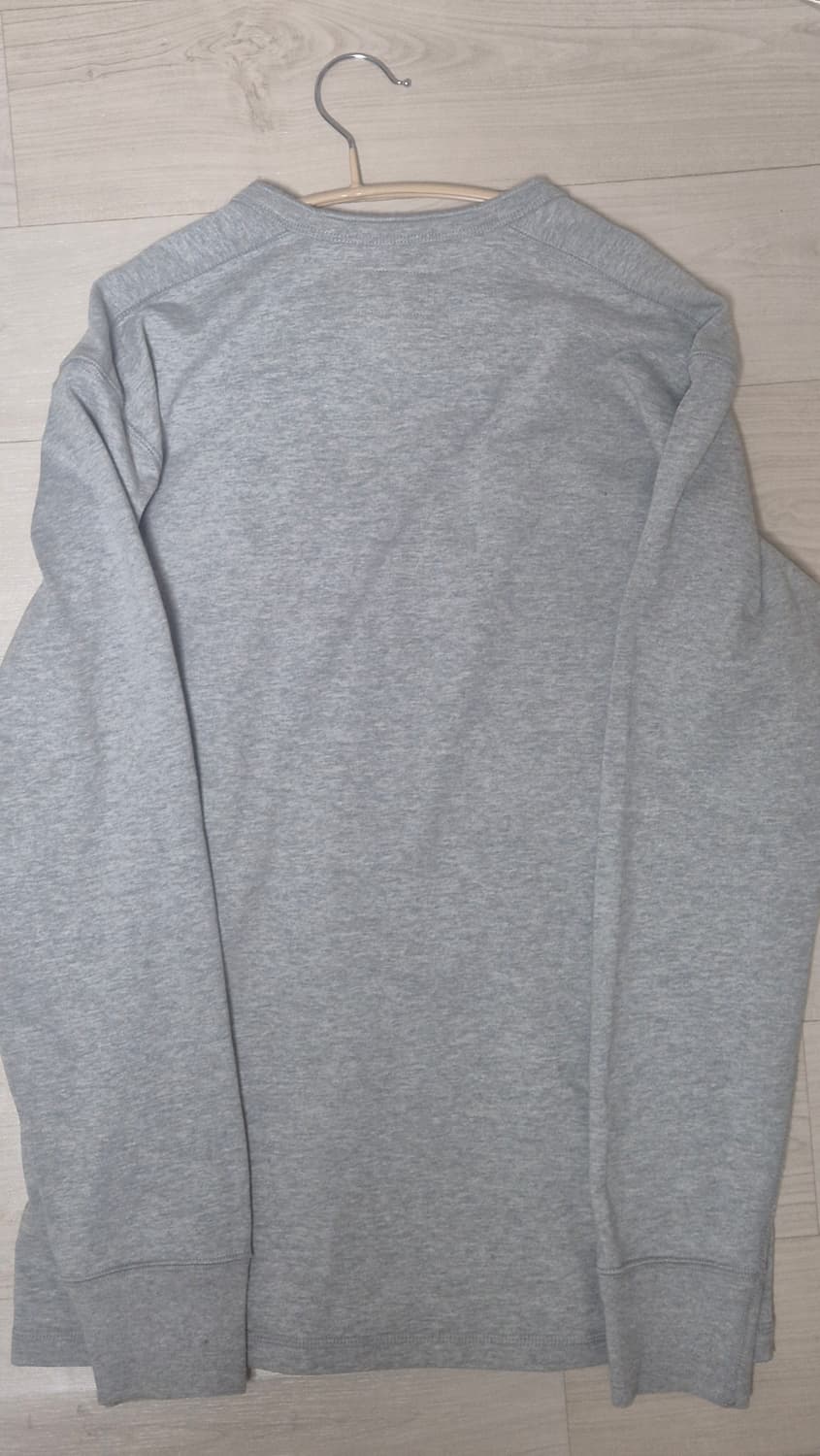 브론슨 롱 슬리브 헨리넥 그레이 상품이미지2