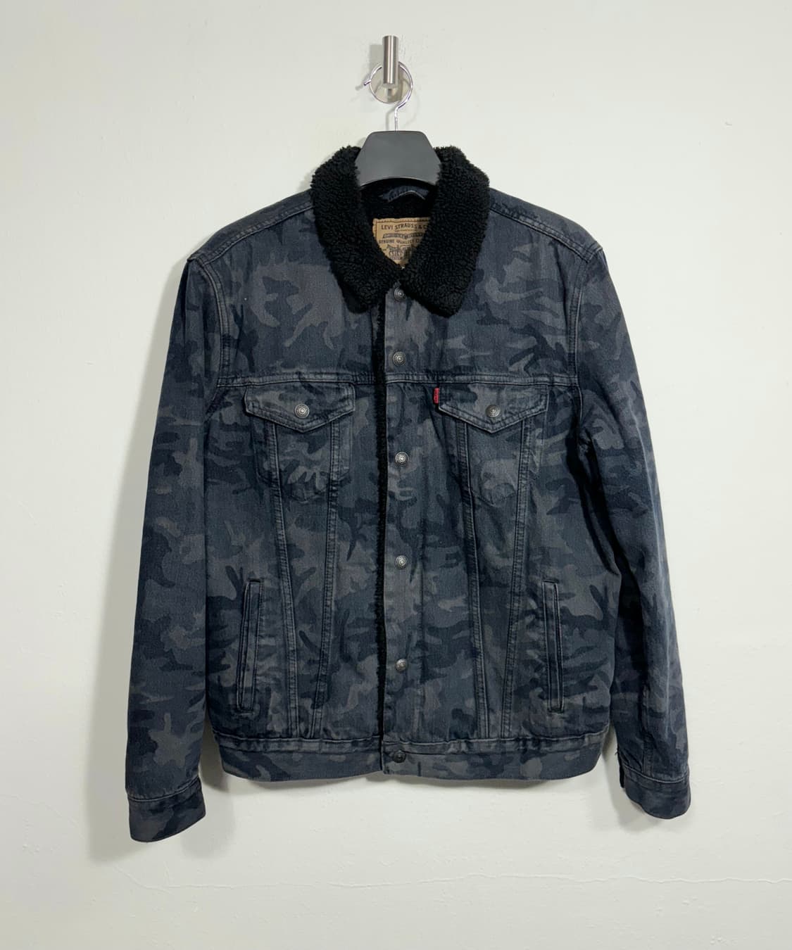 (희귀) 리바이스 카모 쉐르파 트러커자켓 L사이즈 상품이미지1