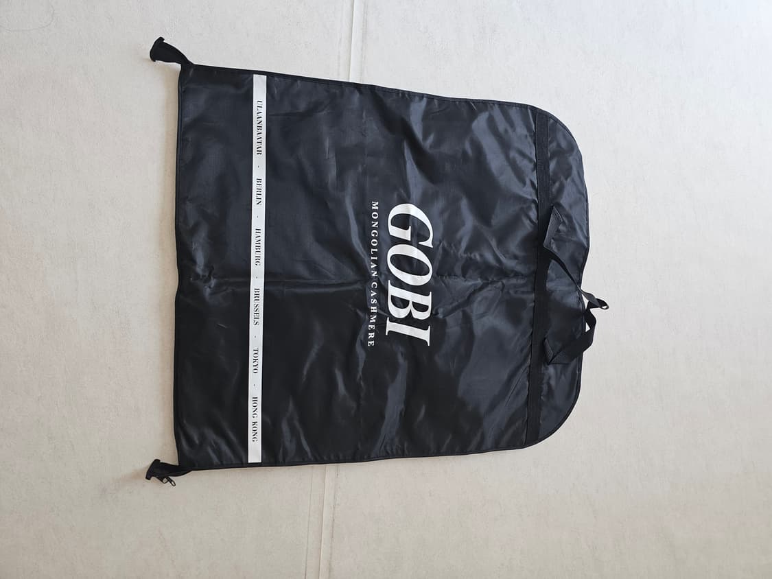 GOBI 몽골 캐시미어 100% 남성 코트 네이비 XL  상품이미지5