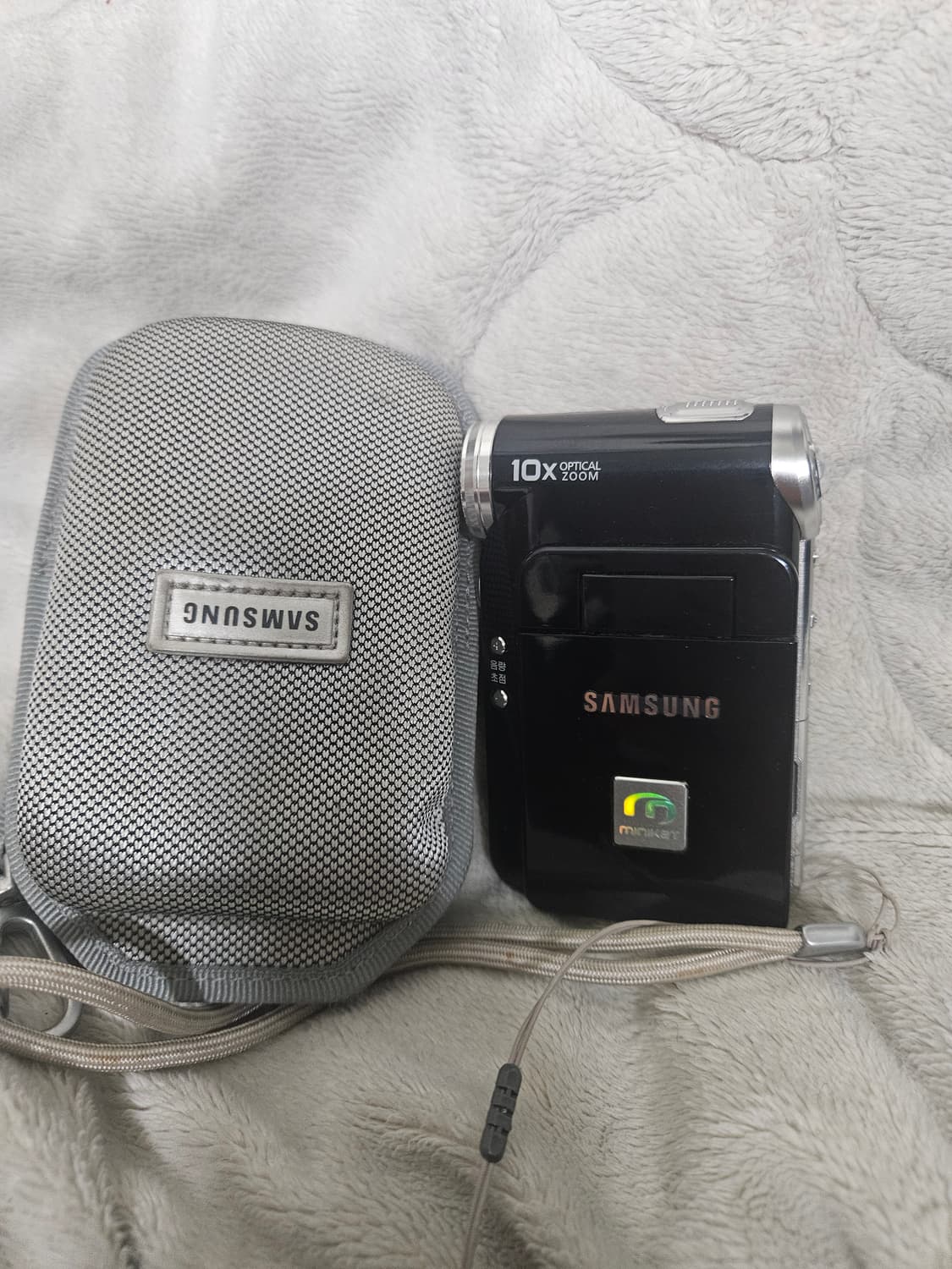 삼성 미니켓  vm-m110 캠코더 레트로 디카 빈티지 카메라 상품이미지2