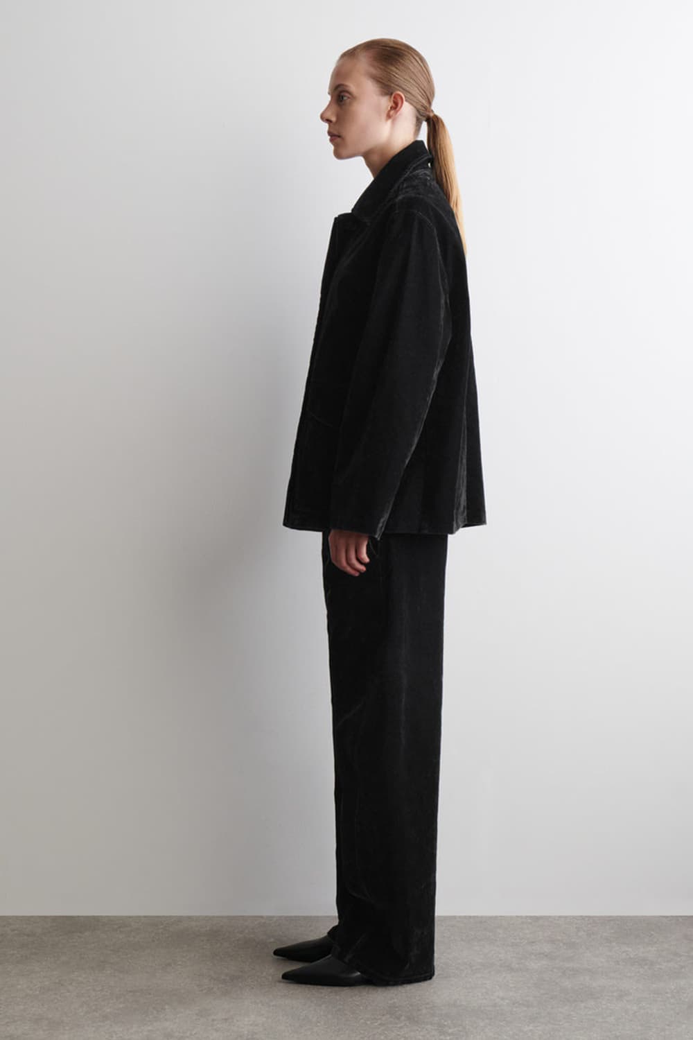 코스 플록 데님 재킷 1310355001 상품이미지3