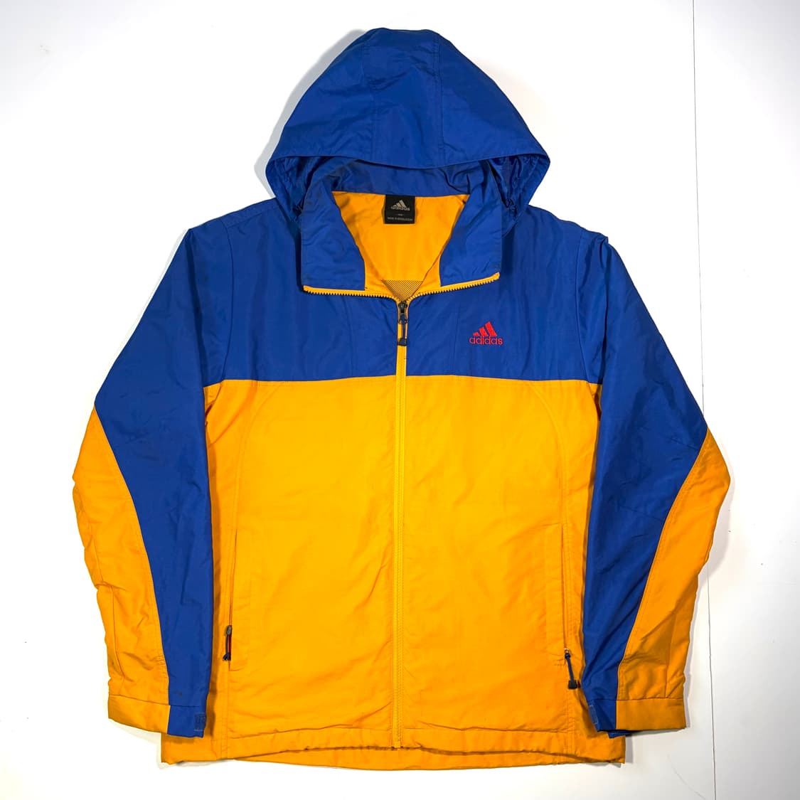 아디다스 블루 옐로우 바람막이 100 상품이미지1