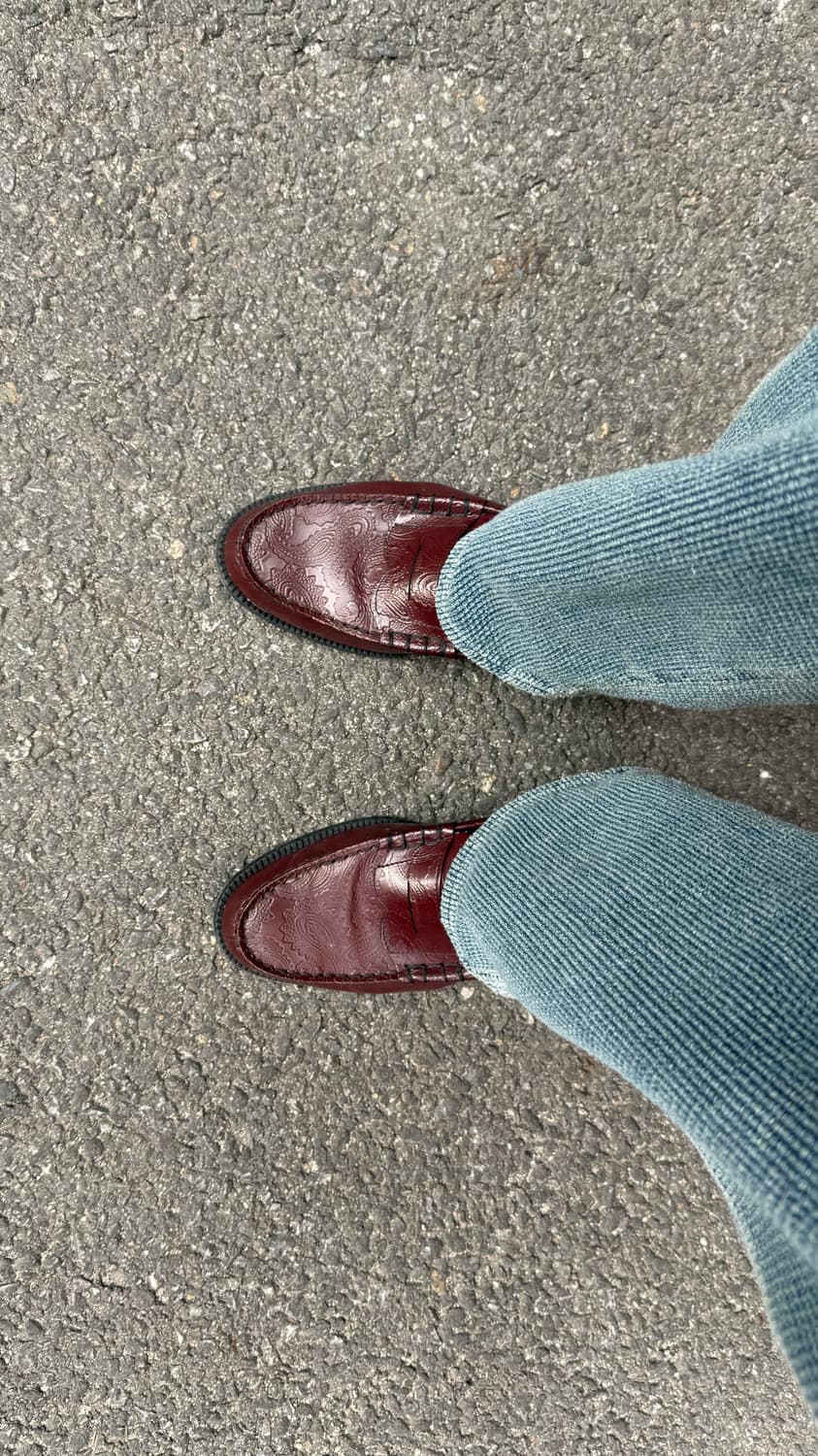 켄포드 브라운 페이즐리 로퍼 270 상품이미지1