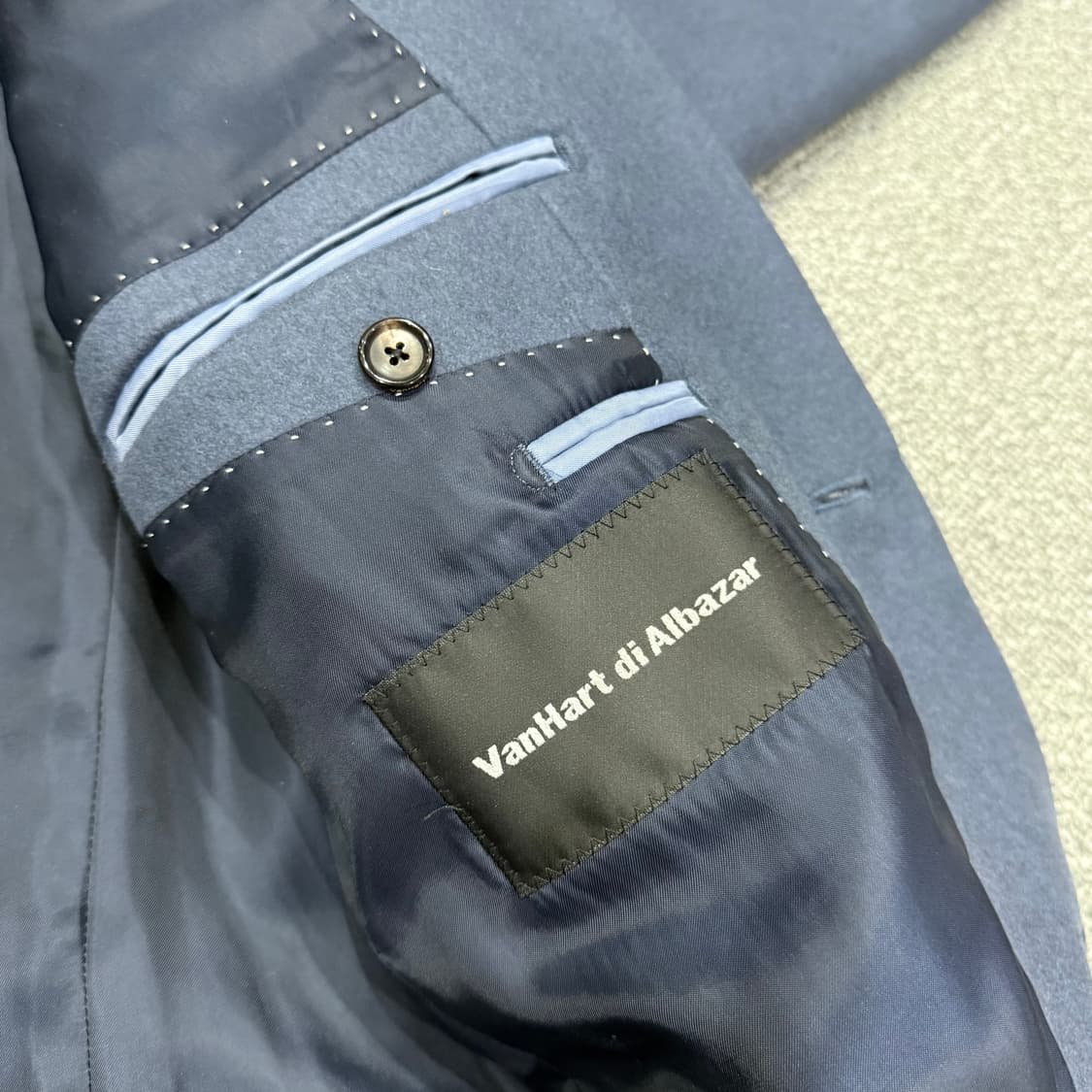 48 반하트디알바자 울 캐시미어 더블카라 코트 자켓 상품이미지7