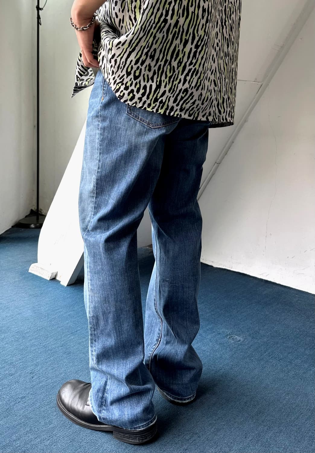 5pkt semi flare design denim pants 상품이미지8