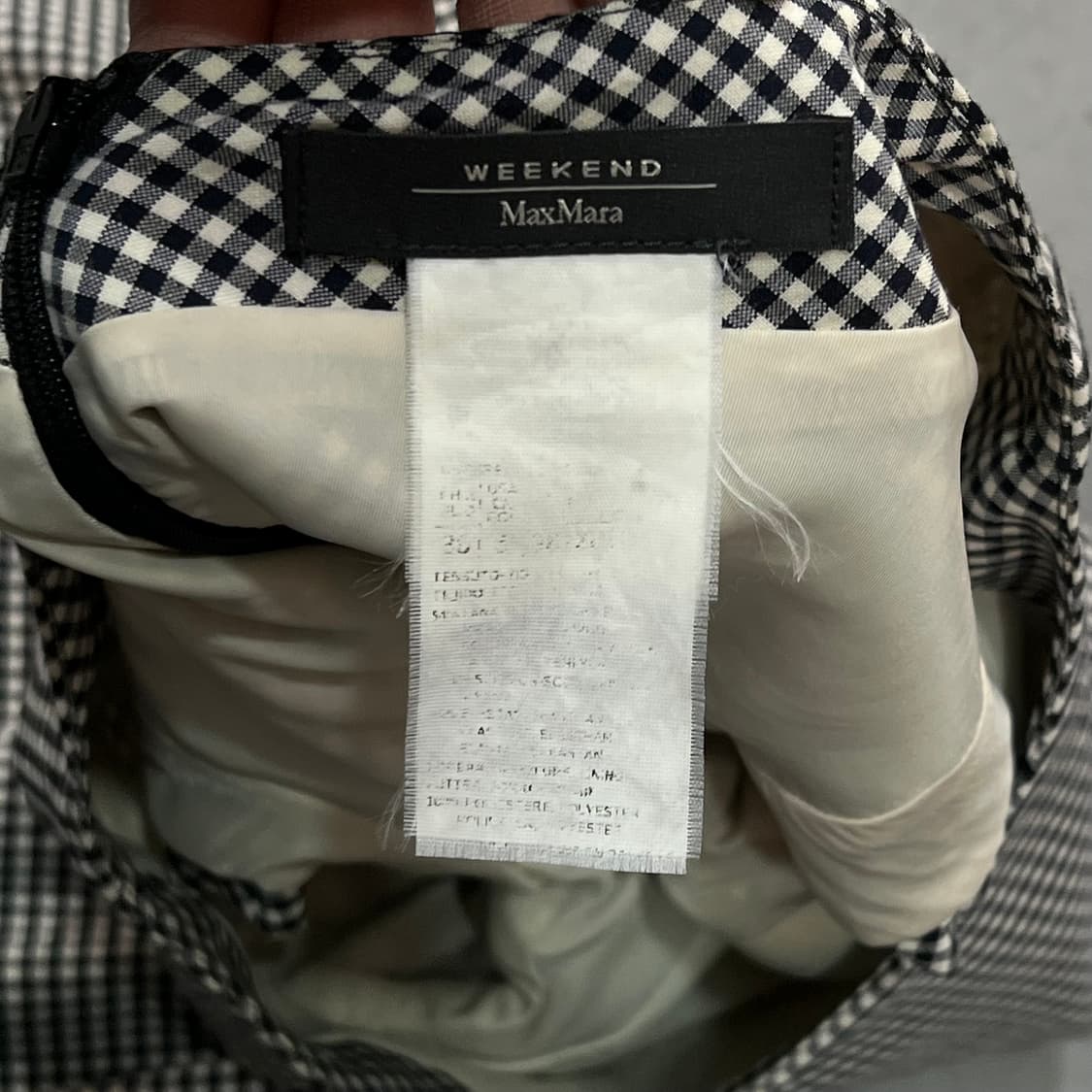 막스마라 체크 하프 원피스 y15761 상품이미지6