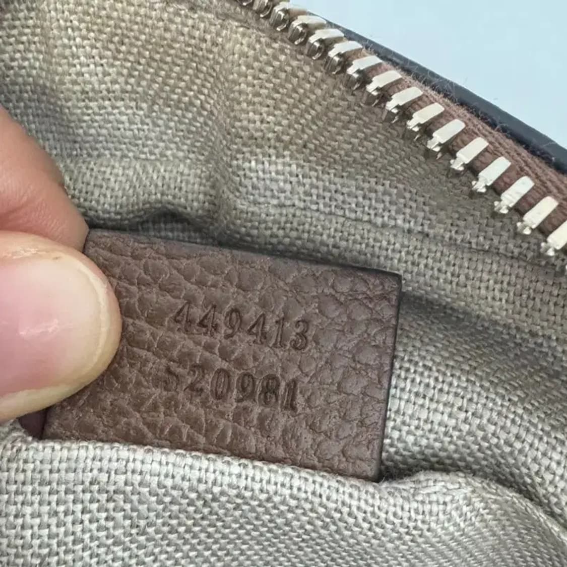 구찌 GG 캔버스 디스코백 크로스백 정품 상품이미지5