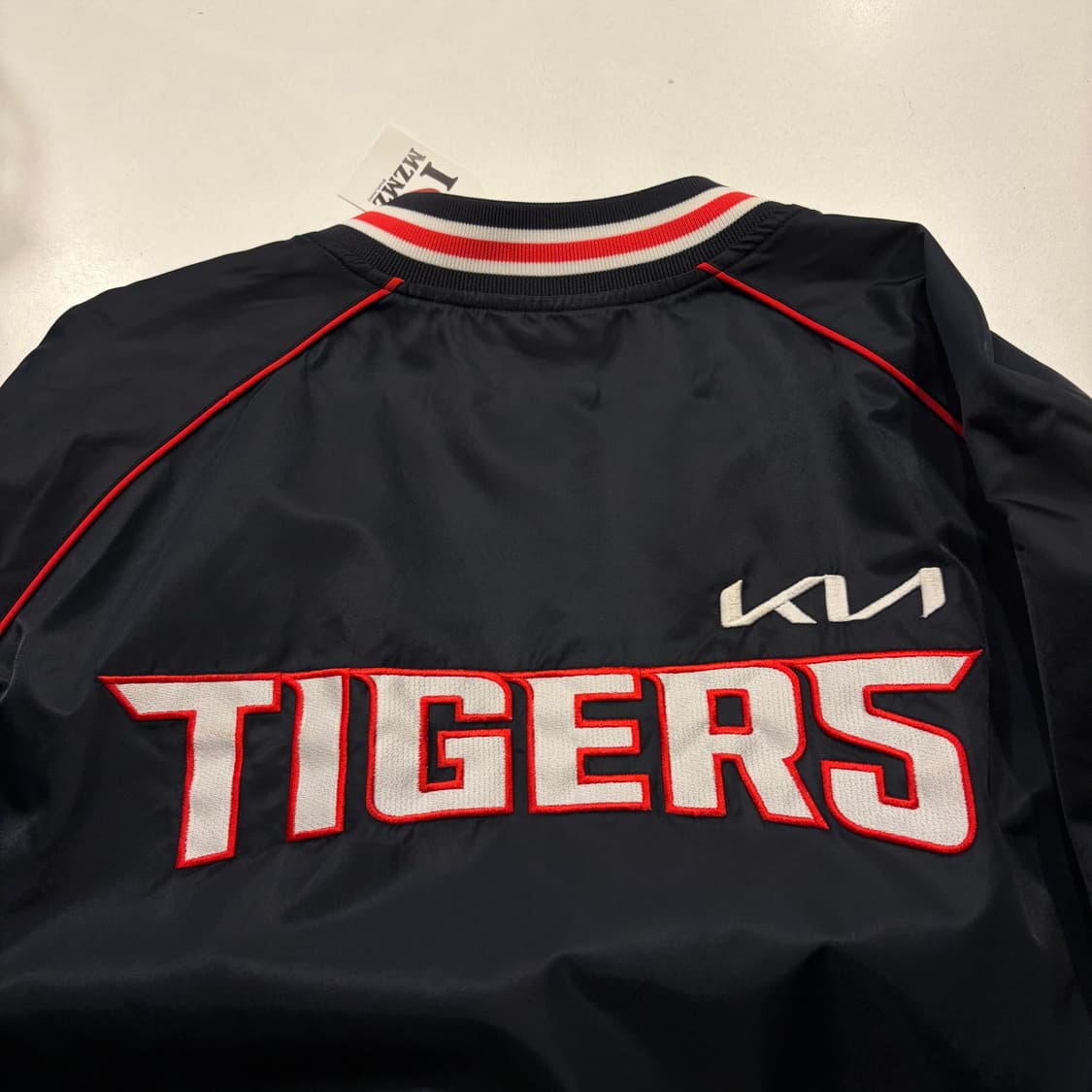 [M] 아이앱스튜디오 기아 타이거즈 야구 점퍼 바시티 자켓 D443 상품이미지8