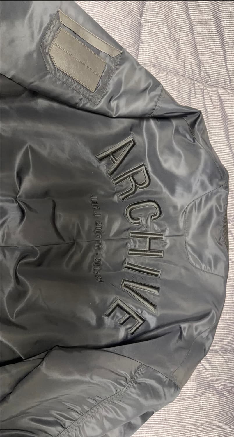 준지 아카이브 봄버 ma-1 자켓 상품이미지1