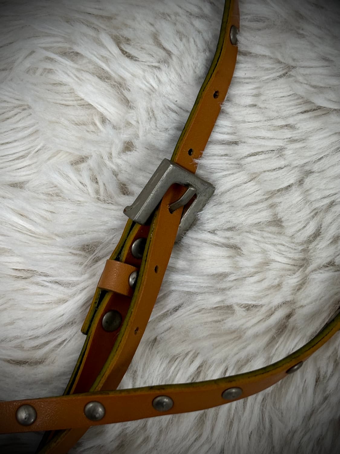 [Y2K accessories] Brown Stud Detail Laye 상품이미지7