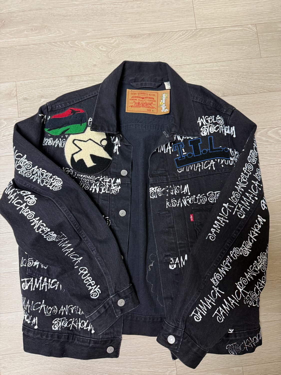 스투시 아워레가시 데님티어스 TTL데님 자켓 상품이미지2