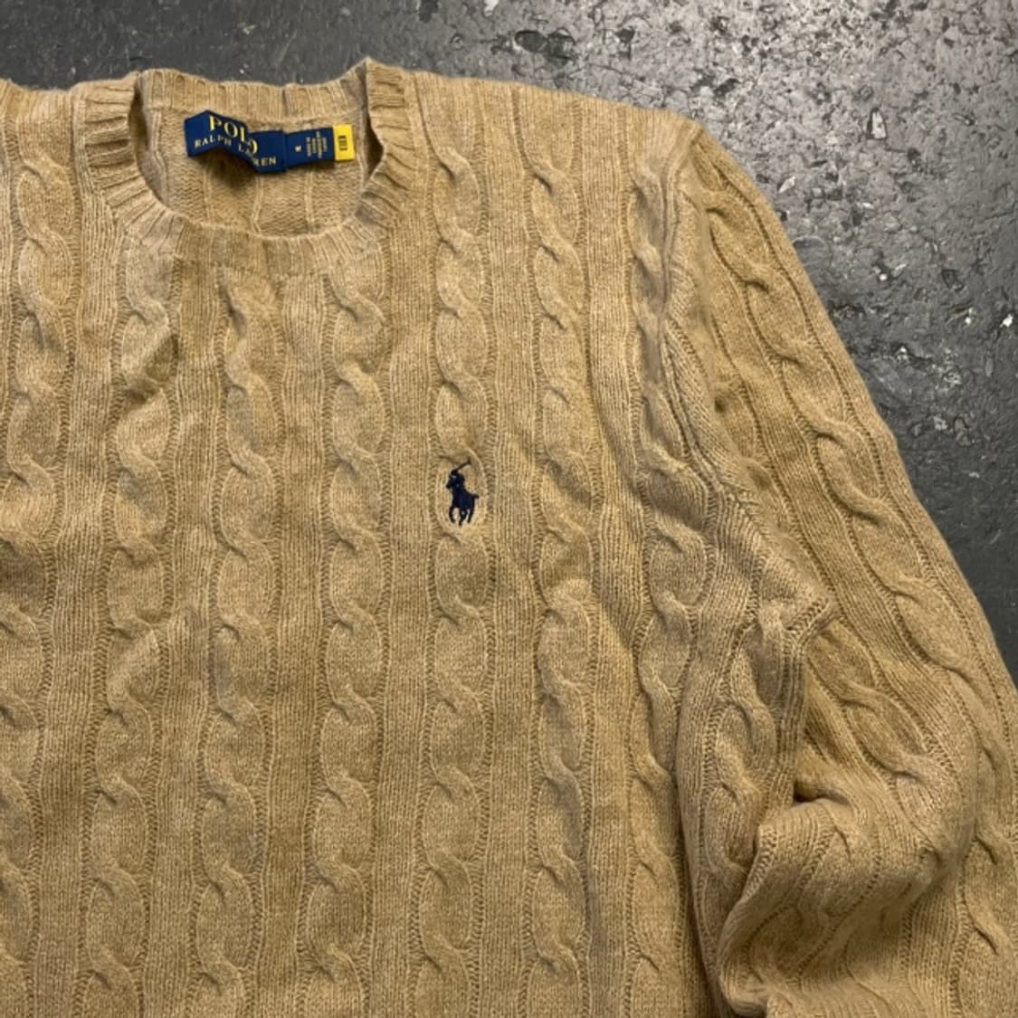 95 폴로 꽈배기 니트  상품이미지2