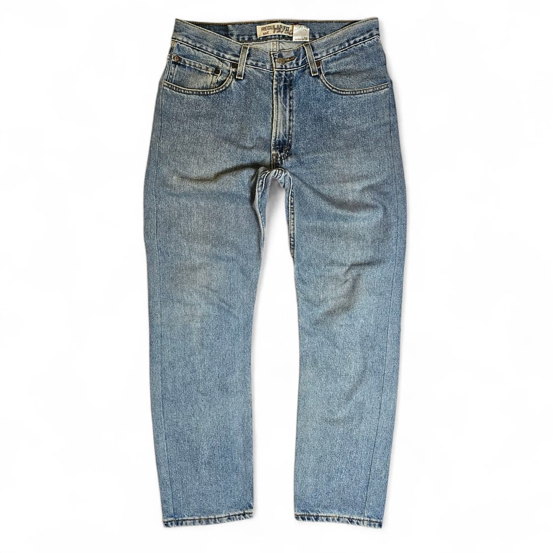 [32X30][리바이스]00's 505 블랭크탭 레귤러 스트레이트 데님 상품이미지1