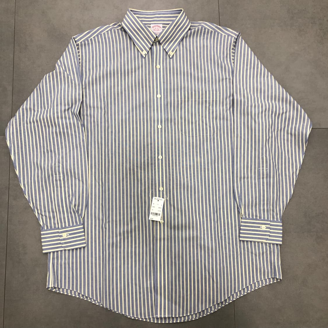 브룩스브라더스 폴로셔츠 트레디셔널핏 논아이언 스트라이프 셔츠 16 상품이미지1