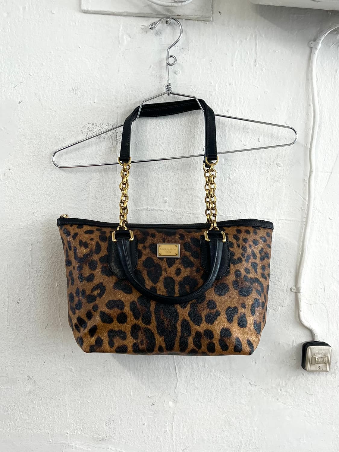 돌체앤가바나 컬렉션 레오파드 체인 숄더백 상품이미지2