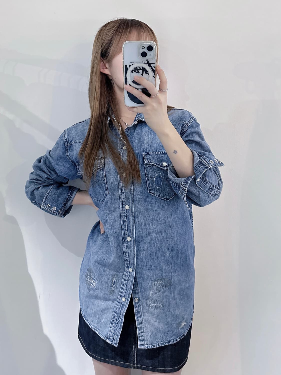 폴로랄프로렌 웨스턴 데님 셔츠 상품이미지2