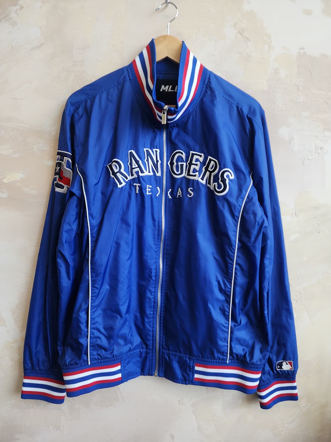 MLB 텍사스 레인져스 블루 점퍼 상품이미지1
