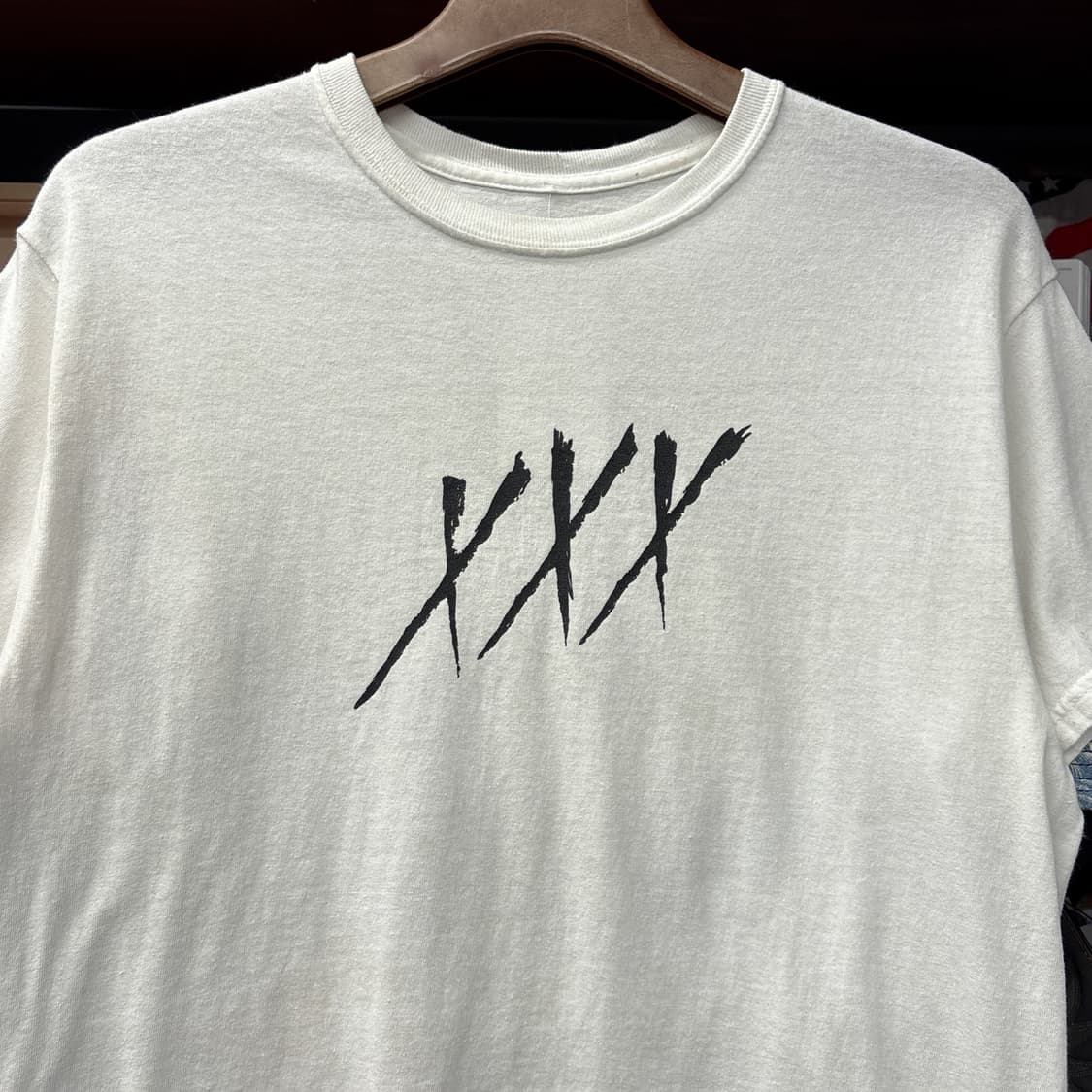 XXXTENTACION 텐타시온 페이스 프린팅 메모리얼 티셔츠 N1213 상품이미지3