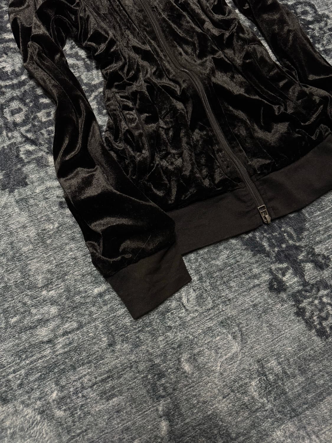 Roen sports skull velour track top 상품이미지4