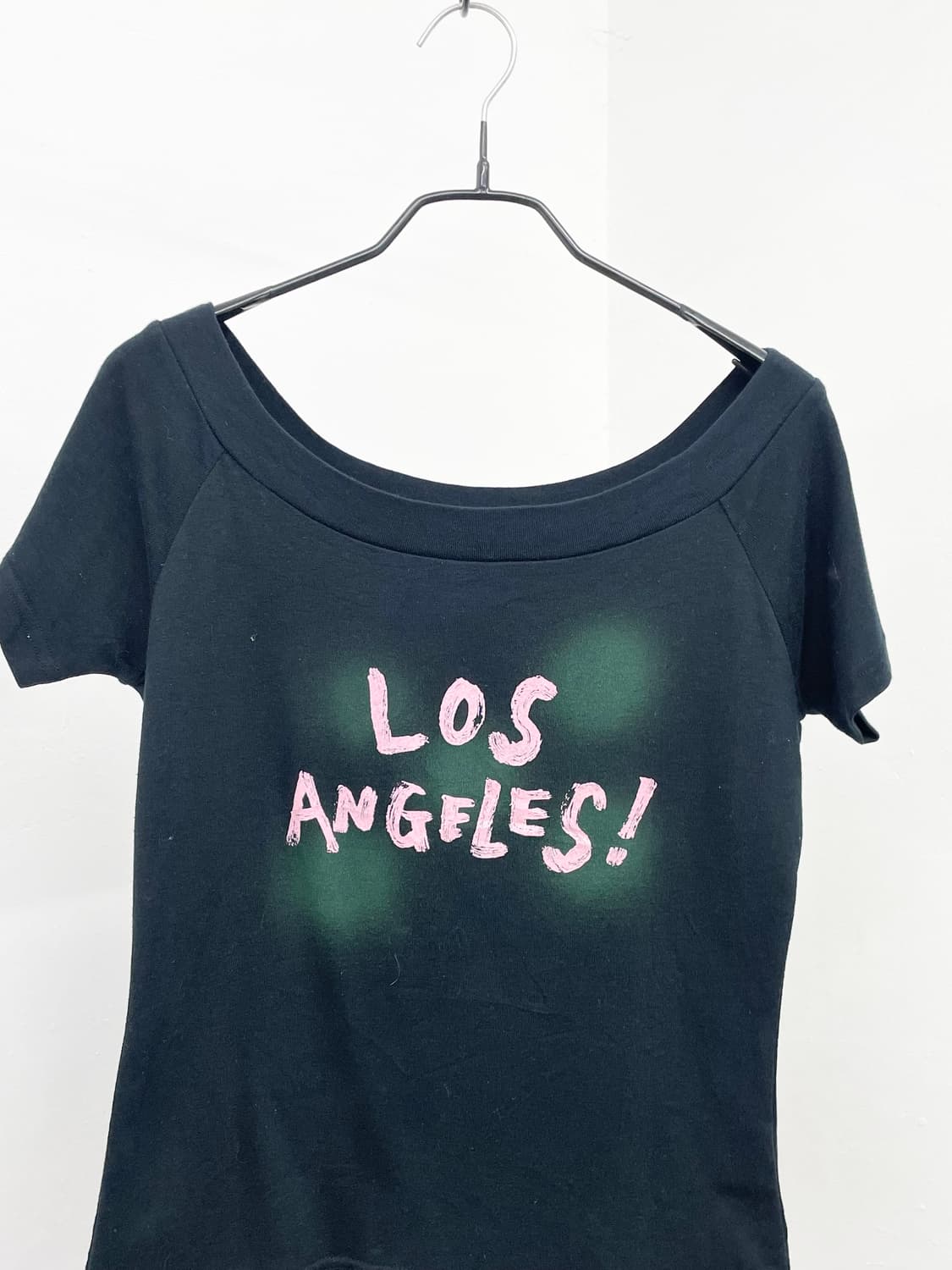 Los angeles 갸루 오프숄더 티셔츠💖 상품이미지5