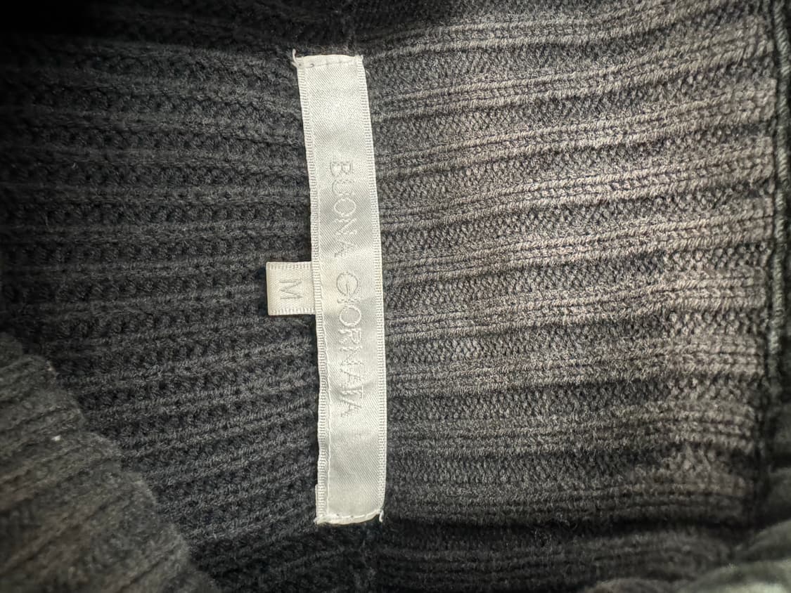 M)BUONA GIRNATA 빈티지 니트집업 상품이미지4