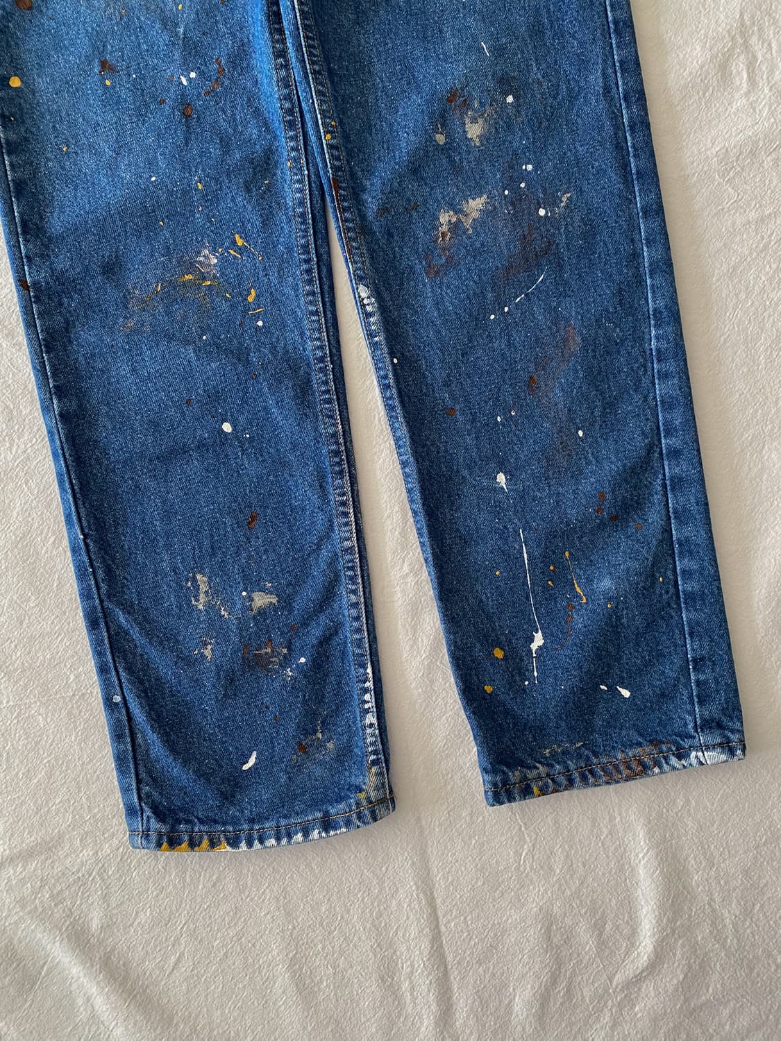 칼하트 페인팅 데님 팬츠 상품이미지7