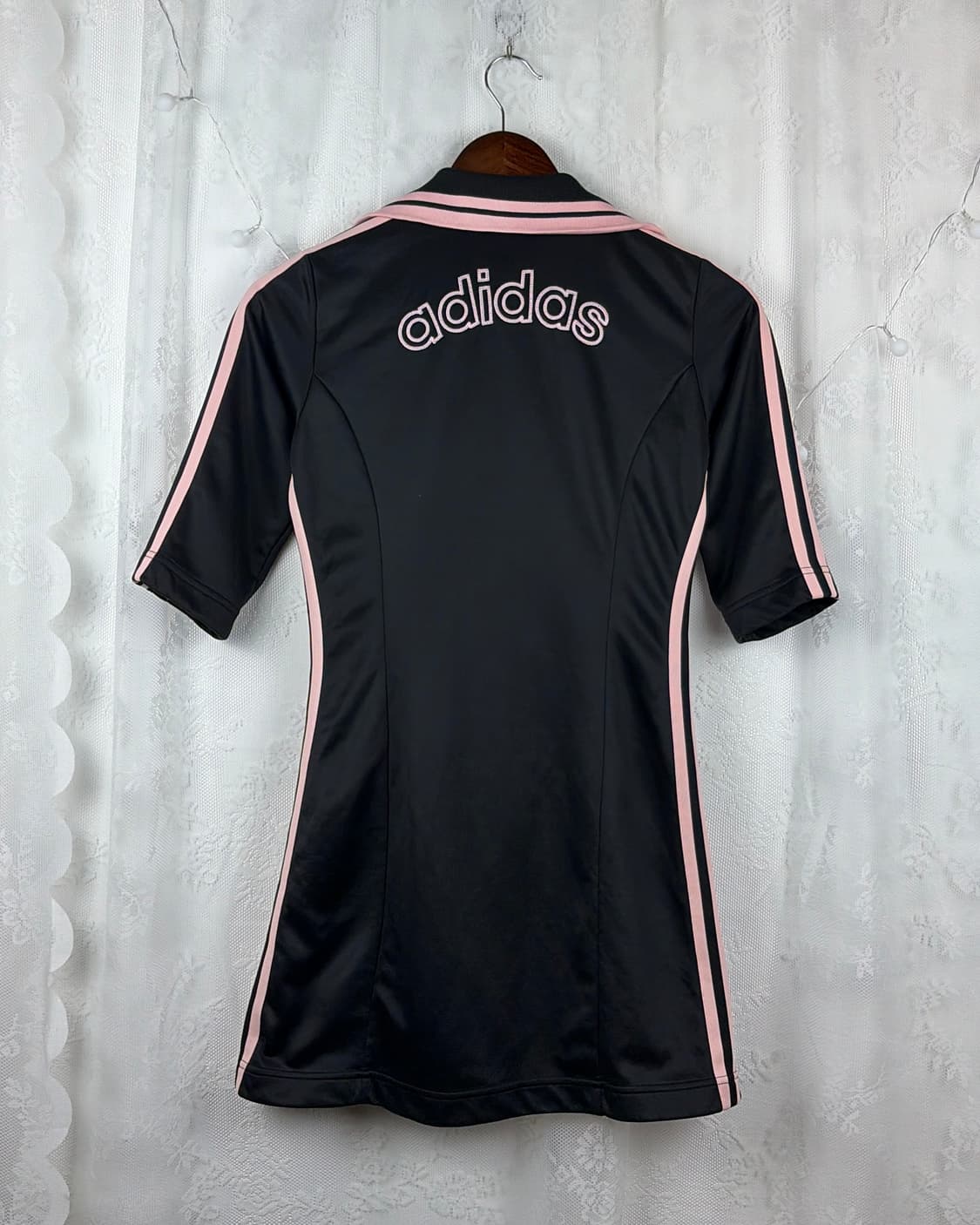 ADIDAS black pink jersey dress 상품이미지7