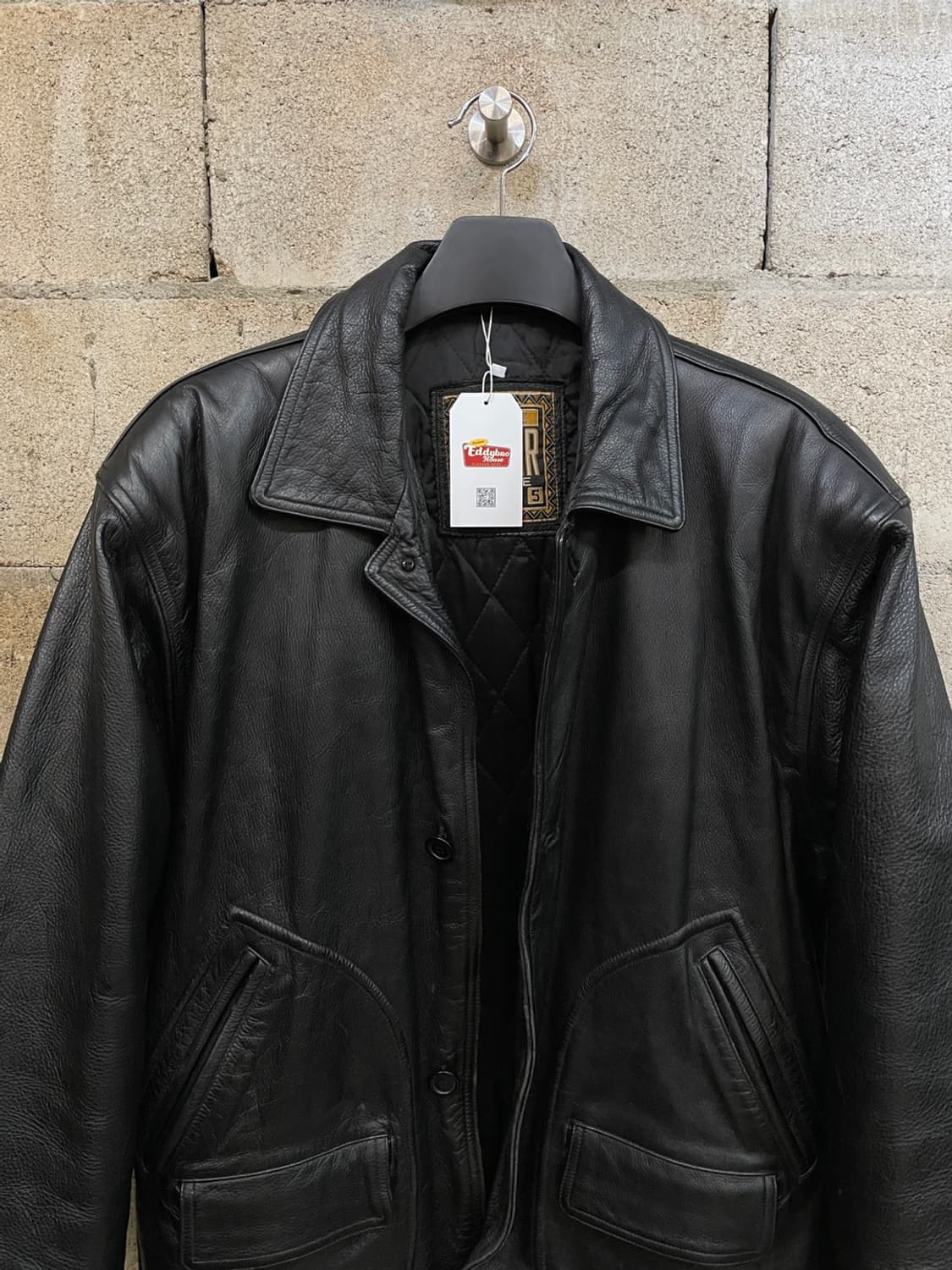 90s 아들러 소가죽 자켓  상품이미지2