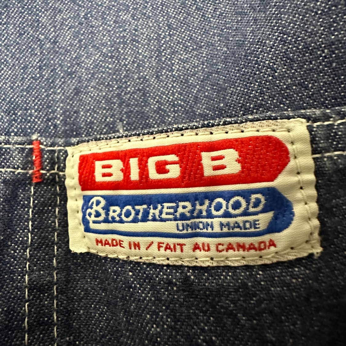 BIG B canada made denim coverall jacket 상품이미지3