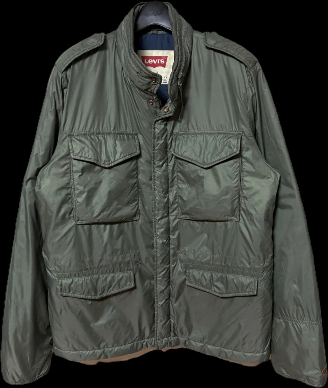리바이스 야상 패딩 필드 자켓 m65 카키 상품이미지1