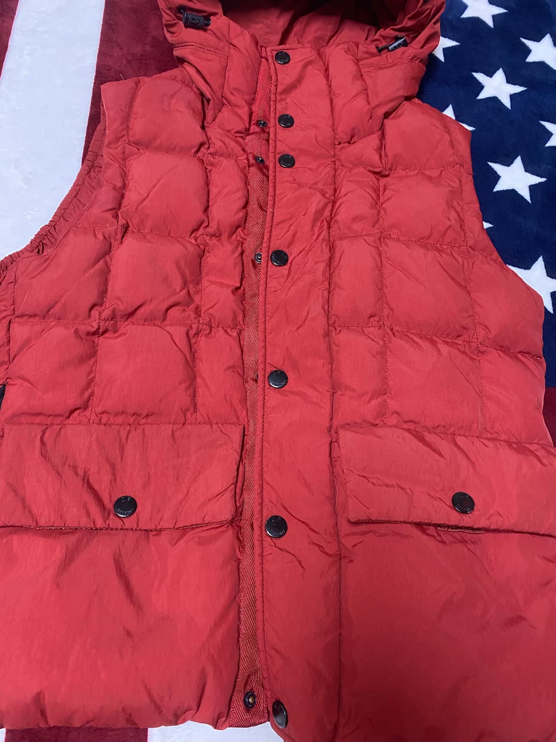 cp컴퍼니 스퀘어 퀄팅 빅포켓 패딩조끼 상품이미지3