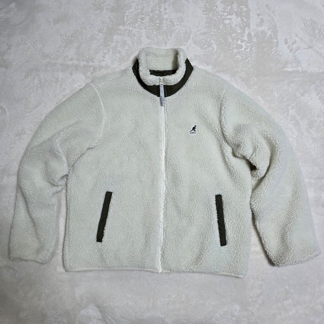 (M)캉골 뽀글이 플리스 자켓 상품이미지1