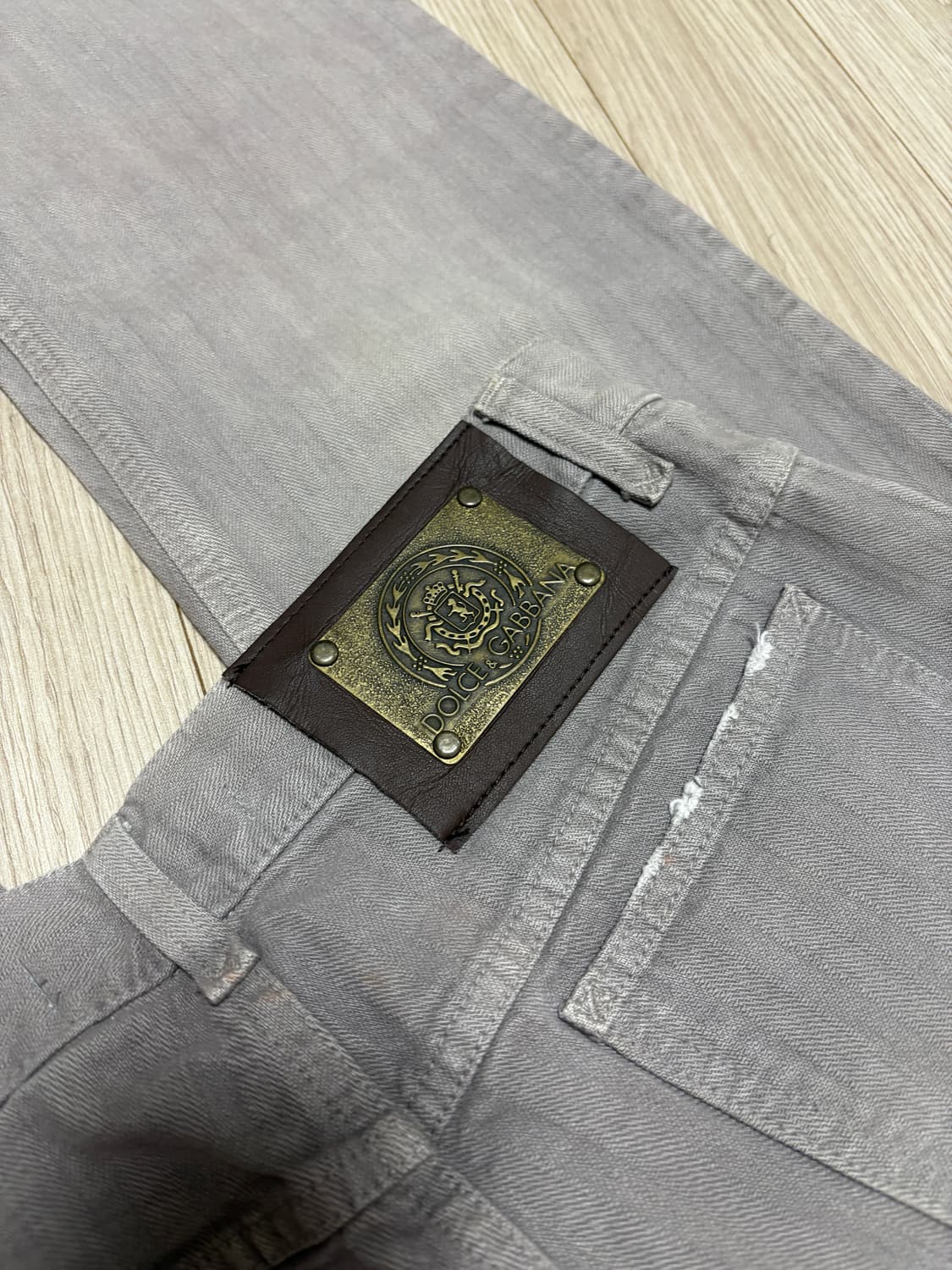 돌체앤가바나 남성 데님 팬츠 상품이미지3