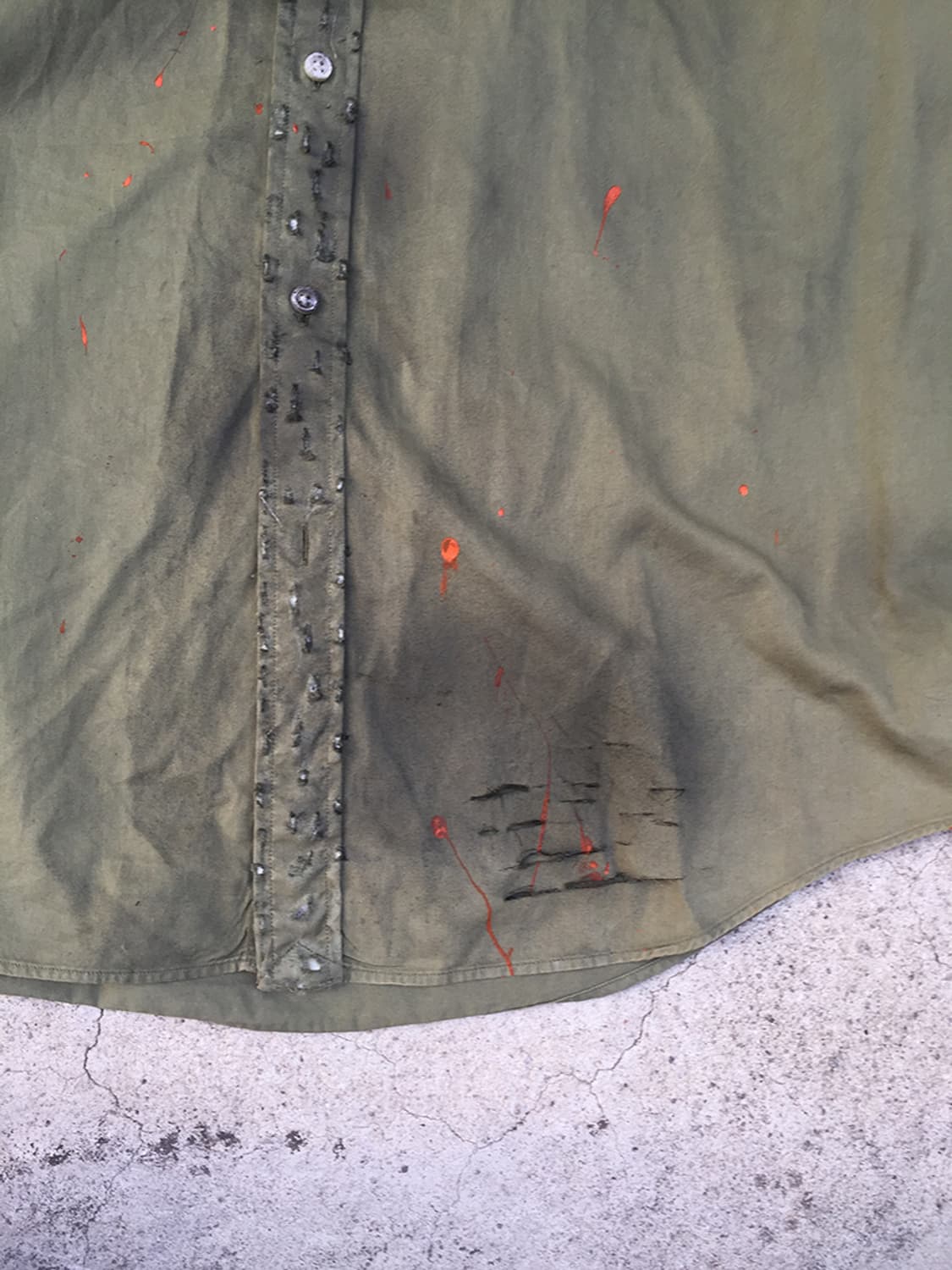 POLO RALPH LAUREN PAINT SPLASH SHIRT 상품이미지7