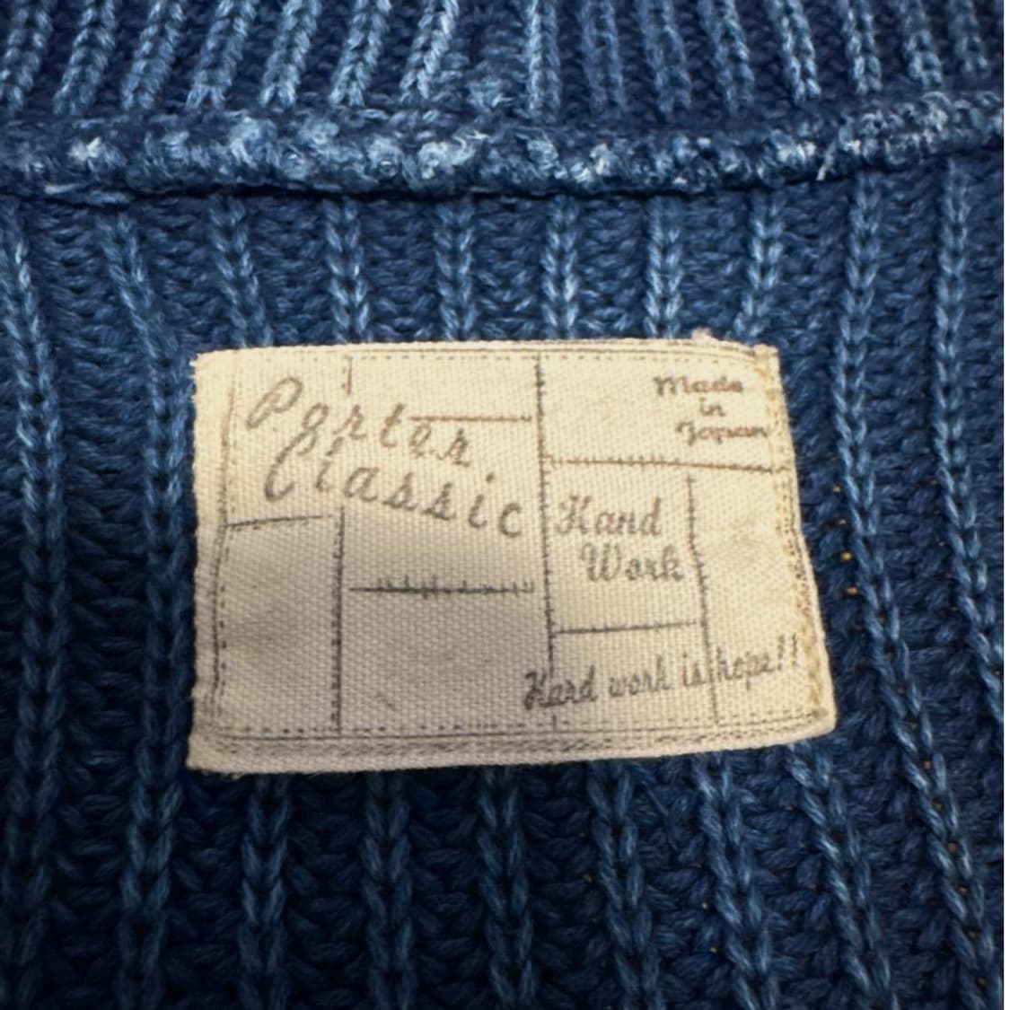 포터클래식 가공 코튼 가디건 겐도 상품이미지5