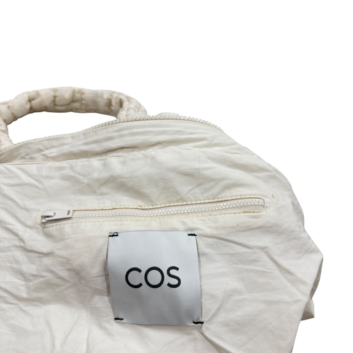 COS 코스 오버사이즈 숄더백 구름백 가방 화이트 상품이미지7