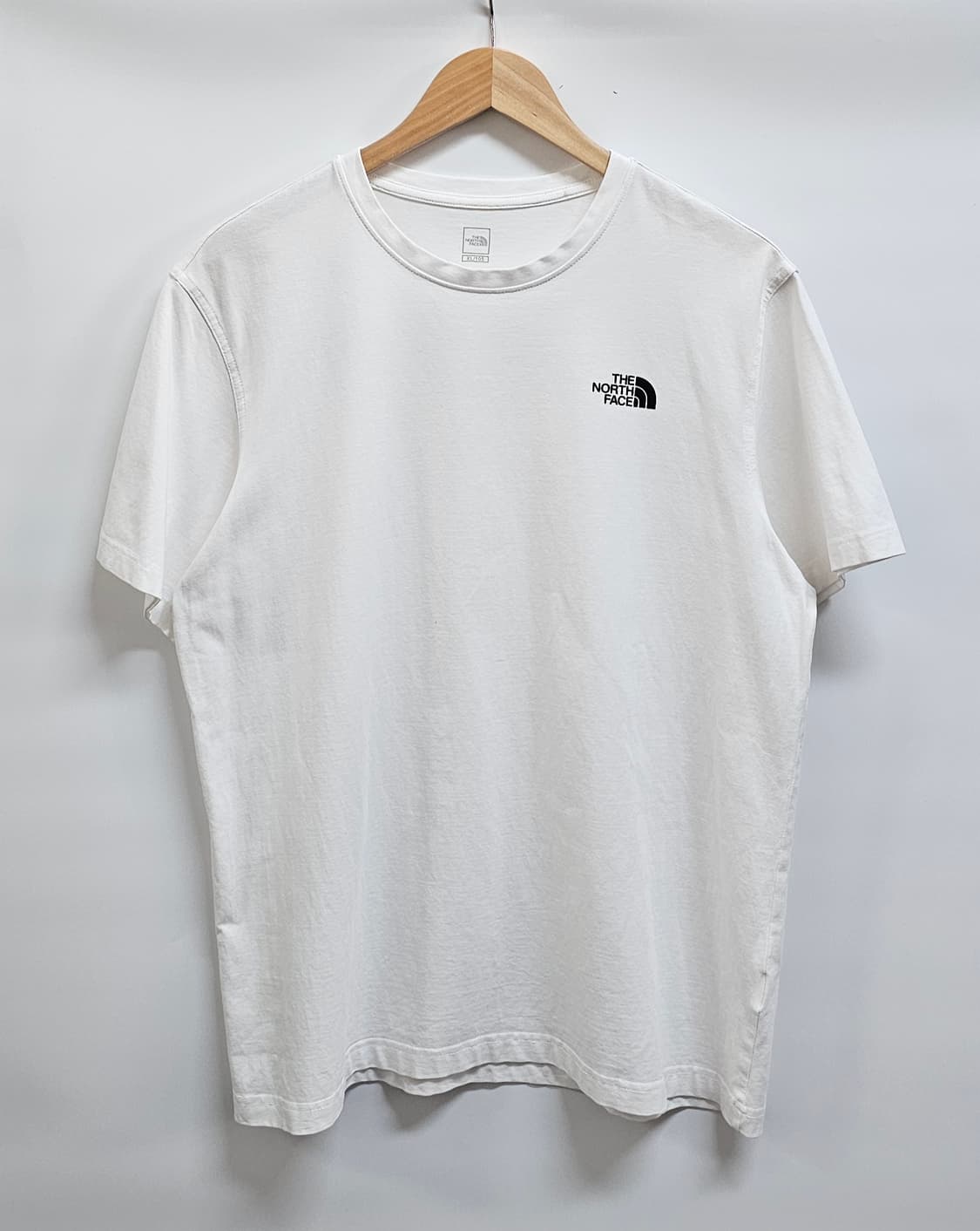 노스페이스 화이트 반팔 티셔츠 105 상품이미지1