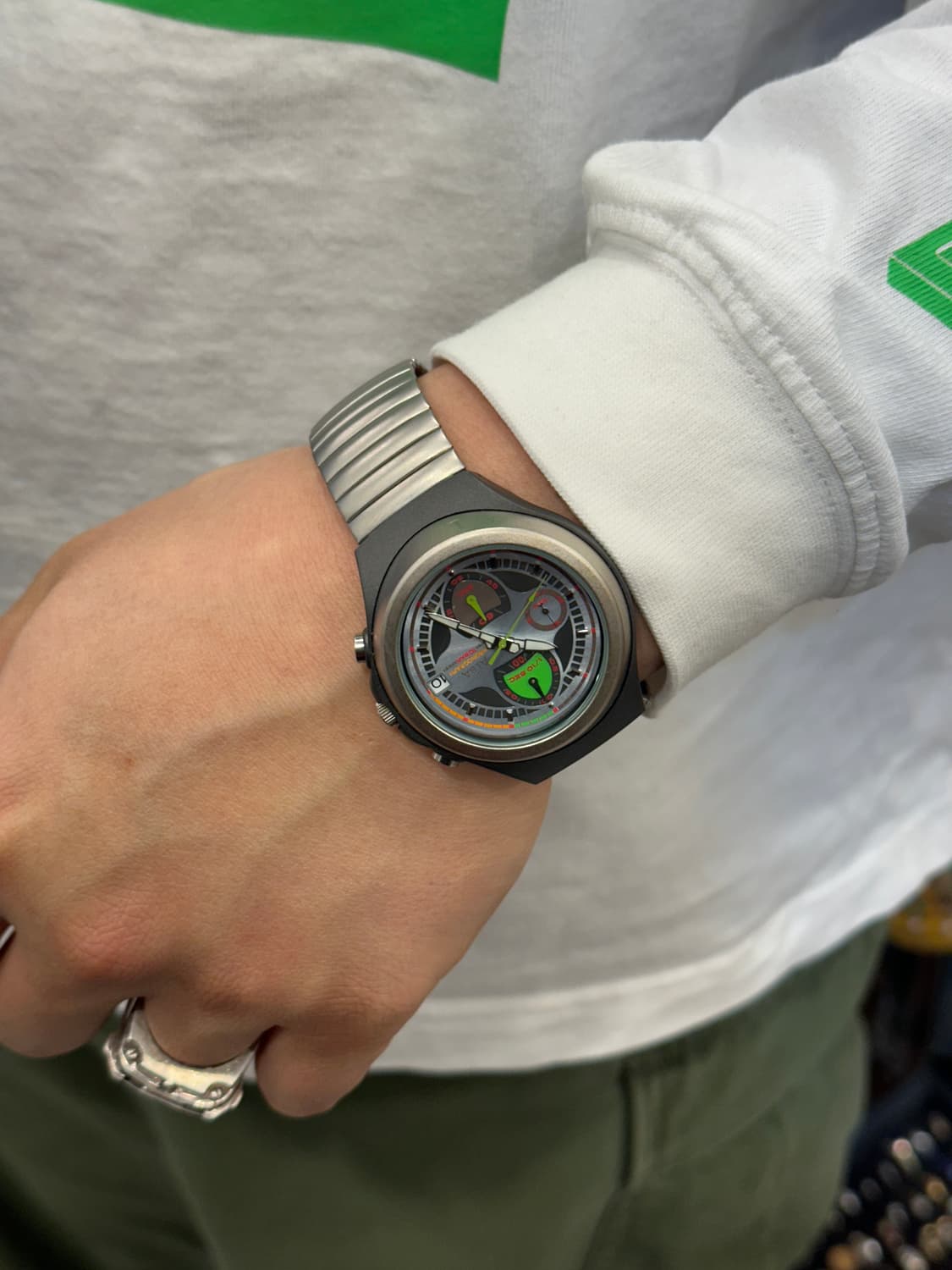 Seiko Alba AKA Chronograph Watch🦠 상품이미지4