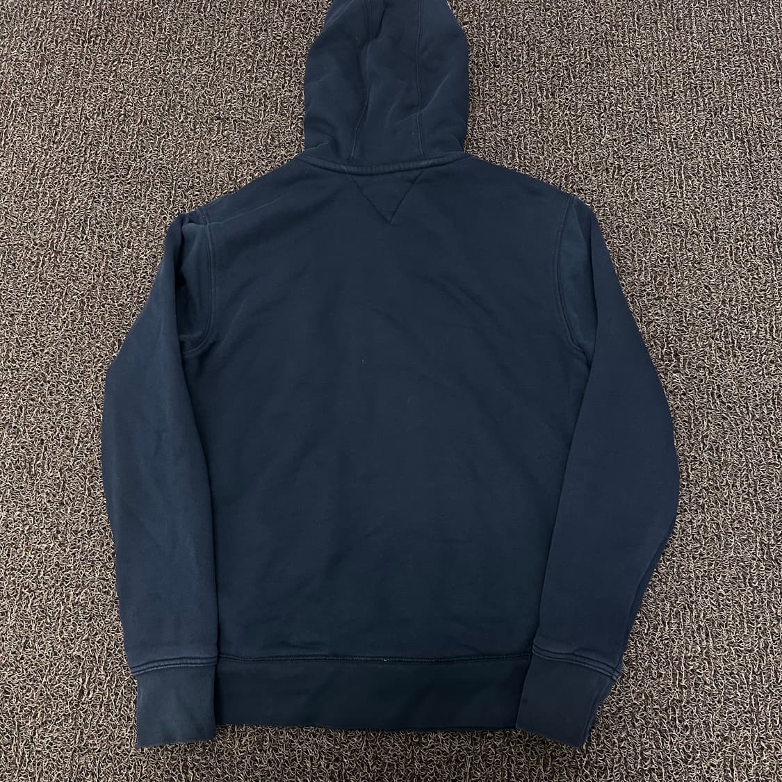 타미힐피거 털 후리스 후드집업 네이비 M 상품이미지4