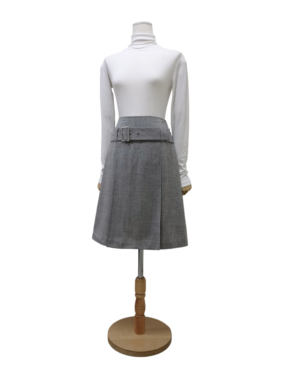 Untitled 언타이틀드 벨트 스커트 상품이미지3