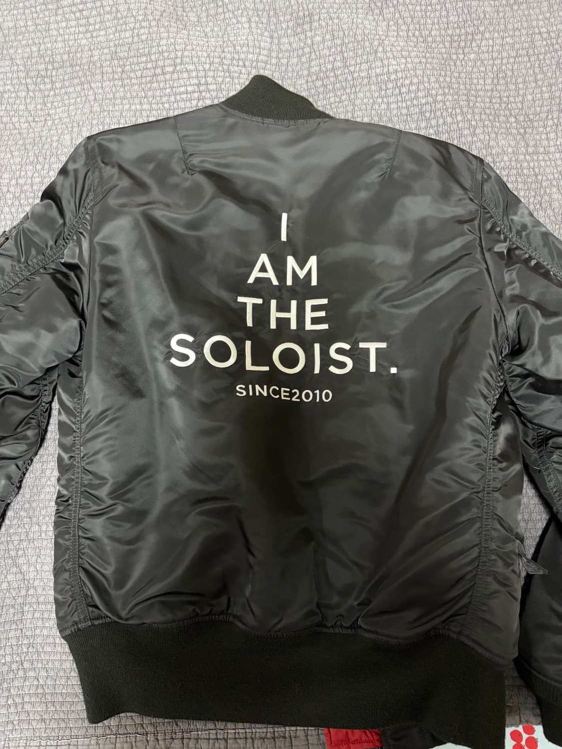 솔로이스트 알파 봄버 자켓 상품이미지2
