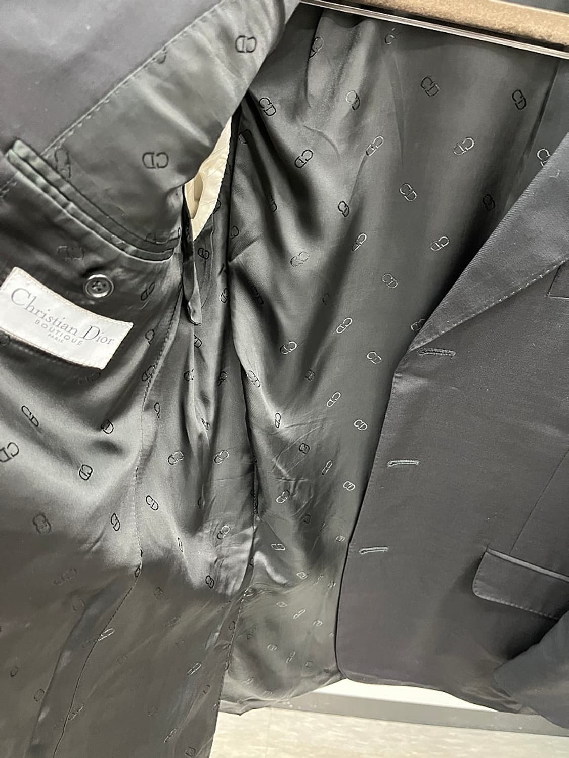 100-105) 크리스찬디올 부띠끄 은장 콤비자켓  상품이미지6