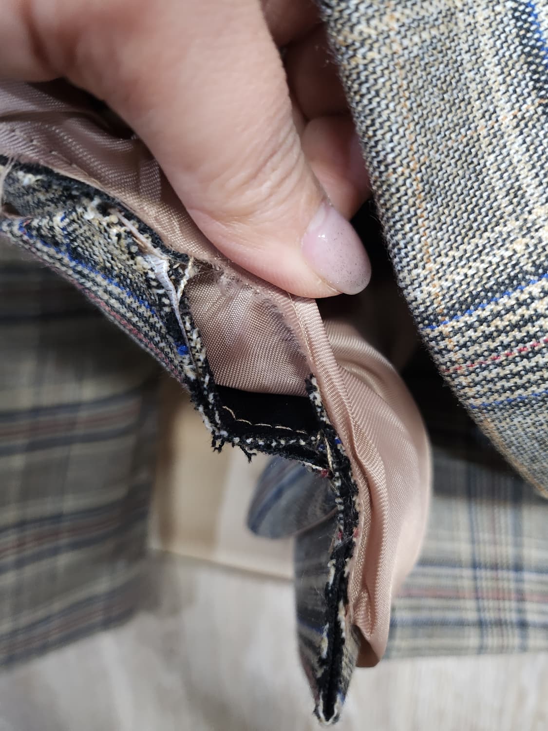 530) 헬더 HELDER 글렌체크 오버핏 자켓 상품이미지6