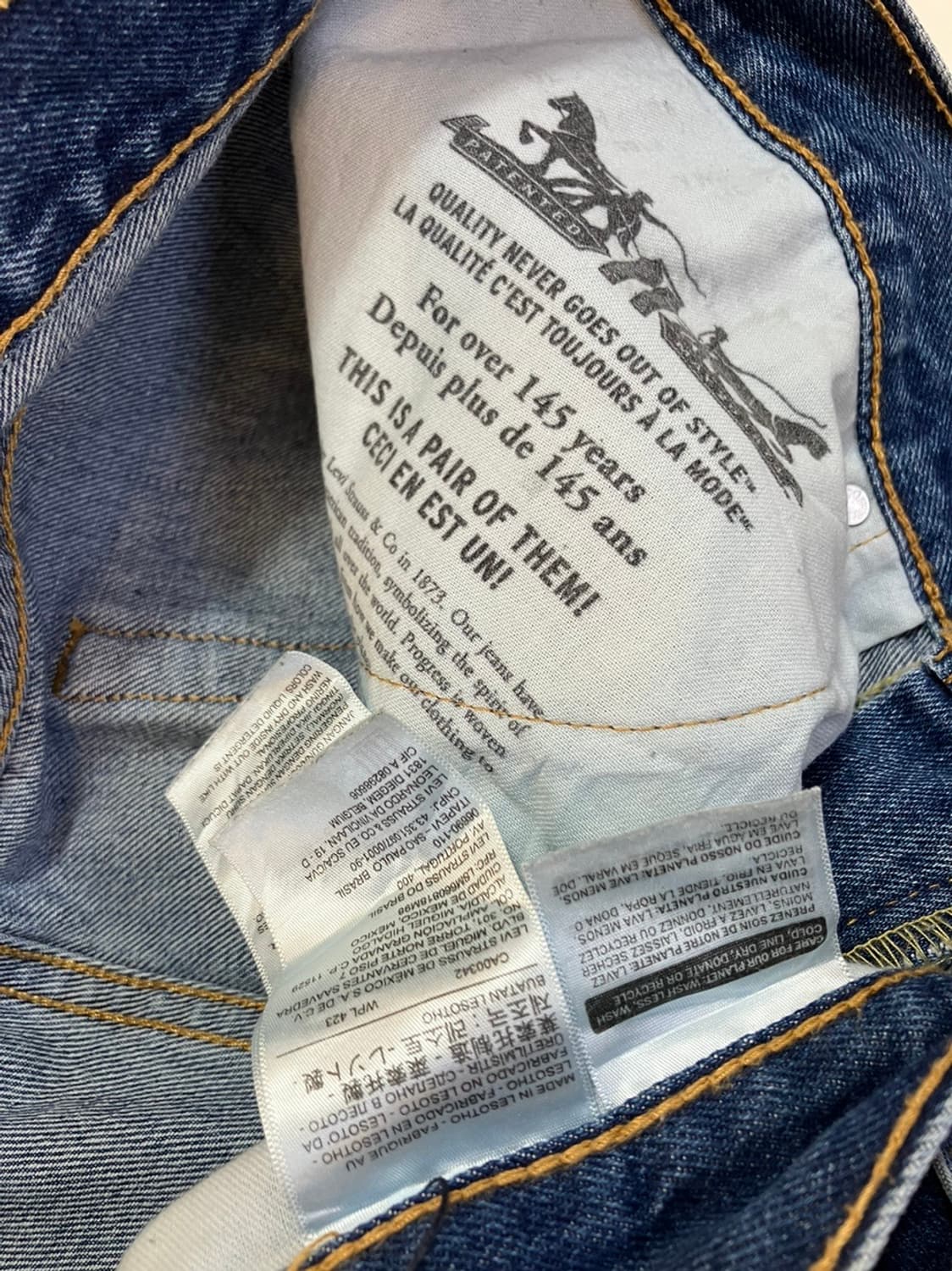 Levi's 리바이스 550 데님 팬츠 상품이미지4