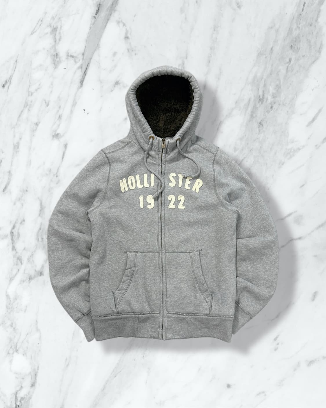 홀리스터 울프죠 쉐르파 후드집업 상품이미지1