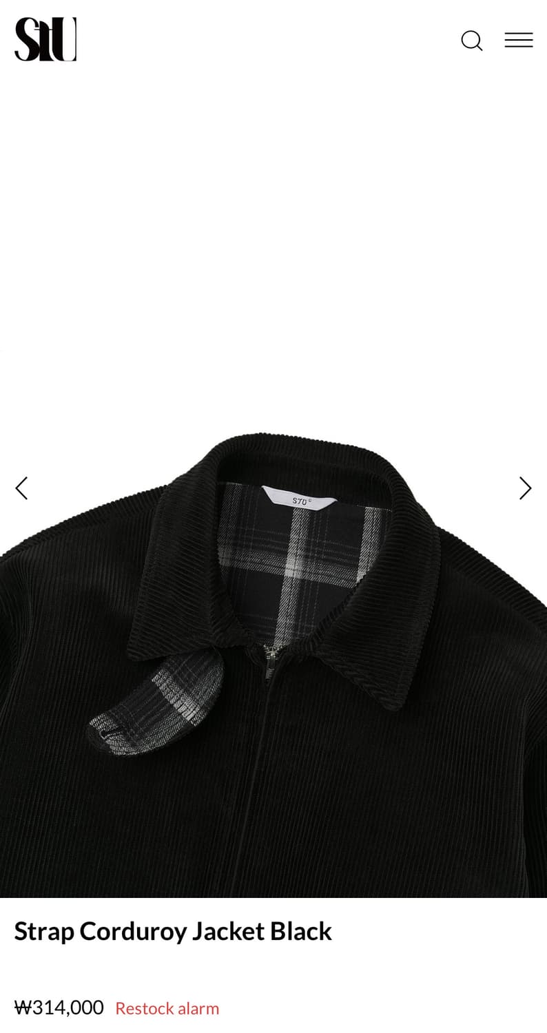 stu 코듀로이 자켓 L 상품이미지8