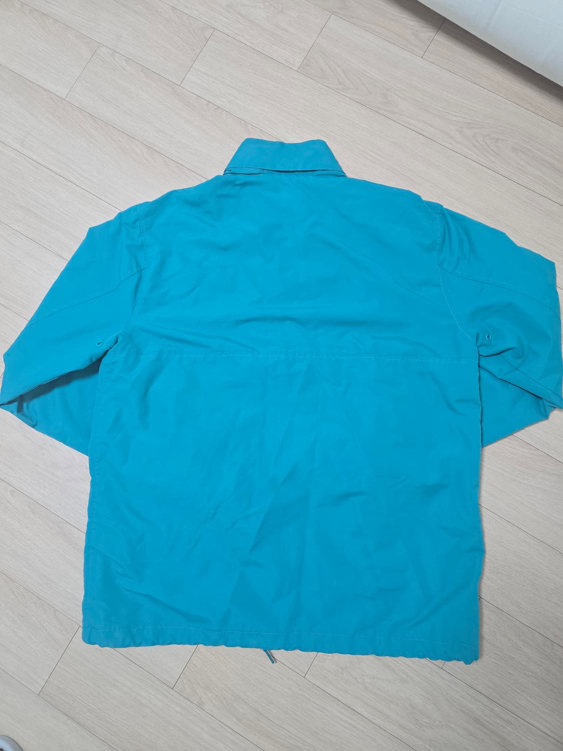 오베이 청록색 아노락 점퍼 상품이미지4